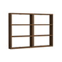 Hanah Home Hexa - Walnut